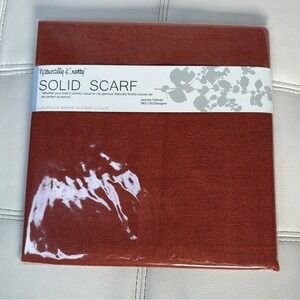 Naturally Knotty Baw Autumn Glaze 50% Wool 50% Viscose Wrap Scarf Unisex 28x70"